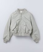 【ビューティ&ユース ユナイテッドアローズ/BEAUTY&YOUTH / UNITED ARROWS】の6(ROKU) ナイロン ツイル MA-1 ブルゾン MD.GRAY|ID: prp329100004404376 ipo3291000000031015653