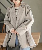 【アールピーエス/rps】のトレンチ風Aラインコート 人気、トレンドファッション・服の通販 founy(ファニー) ファッション Fashion レディースファッション WOMEN アウター Coat Outerwear コート Coats Aラインコート A-Line Coats オケージョン Occasion ツイル Twill トレンチ Trench ベーシック Basic ポケット Pocket ミドル Middle thumbnail グレージュ|ID: prp329100004404414 ipo3291000000031015185