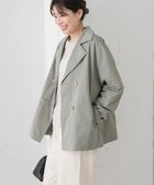 【アーバンリサーチ ドアーズ/URBAN RESEARCH DOORS】の『撥水』ショートダブルコート L/KHK|ID: prp329100004404851 ipo3291000000031992578