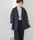 【アーバンリサーチ ドアーズ/URBAN RESEARCH DOORS】の『撥水』ショートダブルコート NAVY|ID: prp329100004404851 ipo3291000000031992580