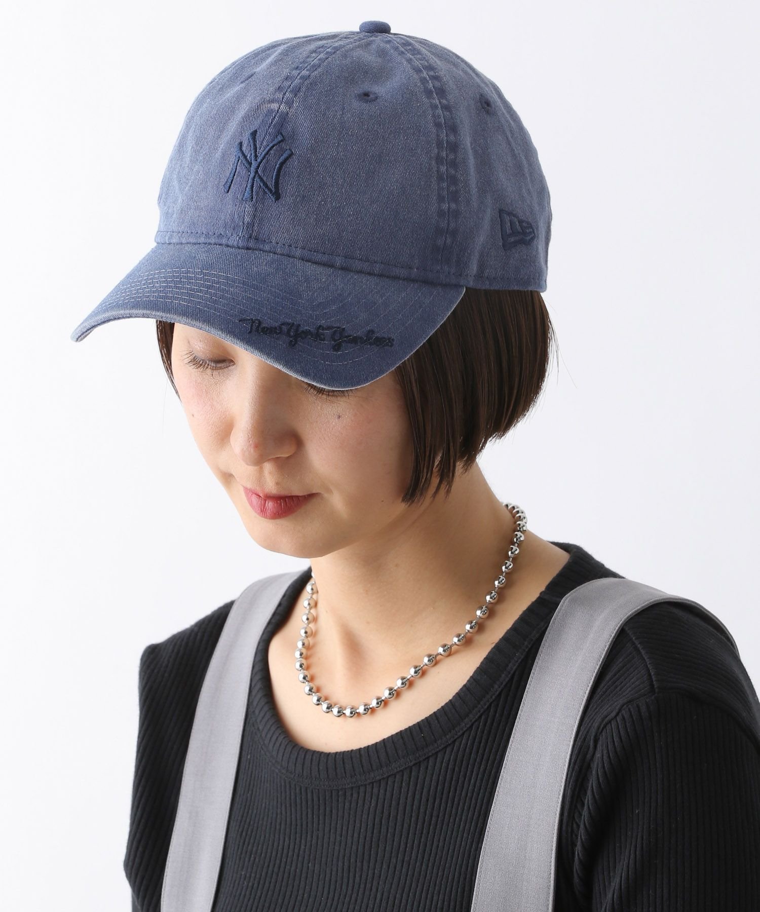 【レプシィム ローリーズファーム/LEPSIM LOWRYS FARM】の【NEW ERA】ピグメントキャップ インテリア・キッズ・メンズ・レディースファッション・服の通販 founy(ファニー) 　ファッション　Fashion　レディースファッション　WOMEN　キャップ　Cap　スポーツ　Sports　ミドル　Middle　ブルー85|ID: prp329100004404966 ipo3291000000031846833
