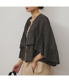 【サロン アダム エ ロペ/SALON adam et rope'】の【WEB限定】ヨーロピアンフラックスリネンフリルブラウス 人気、トレンドファッション・服の通販 founy(ファニー) ファッション Fashion レディースファッション WOMEN トップス・カットソー Tops/Tshirt シャツ/ブラウス Shirts/Blouses カーゴパンツ Cargo Pants カーディガン Cardigan クロップド Cropped 吸水 Water Absorption デニム Denim バランス Balance フリル Frills フロント Front ボトム Bottom 羽織 Haori リネン Linen ワイド Wide おすすめ Recommend 夏 Summer thumbnail チャコール(06)|ID: prp329100004405466 ipo3291000000031963982