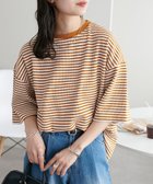 【ディスコート/Discoat】の【24色展開】ワッフル半袖Tシャツ《WEB限定》 キャメル|ID: prp329100004405788 ipo3291000000031810009