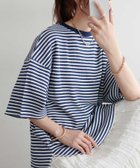 【ディスコート/Discoat】の【24色展開】ワッフル半袖Tシャツ《WEB限定》 ミッドナイトブルー|ID: prp329100004405788 ipo3291000000034287885
