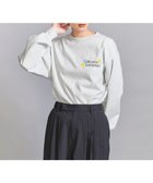 【ビューティ&ユース ユナイテッドアローズ/BEAUTY&YOUTH / UNITED ARROWS】のコットンロゴ ロングスリーブ Tシャツ LT.GRAY|ID: prp329100004405856 ipo3291000000031997925