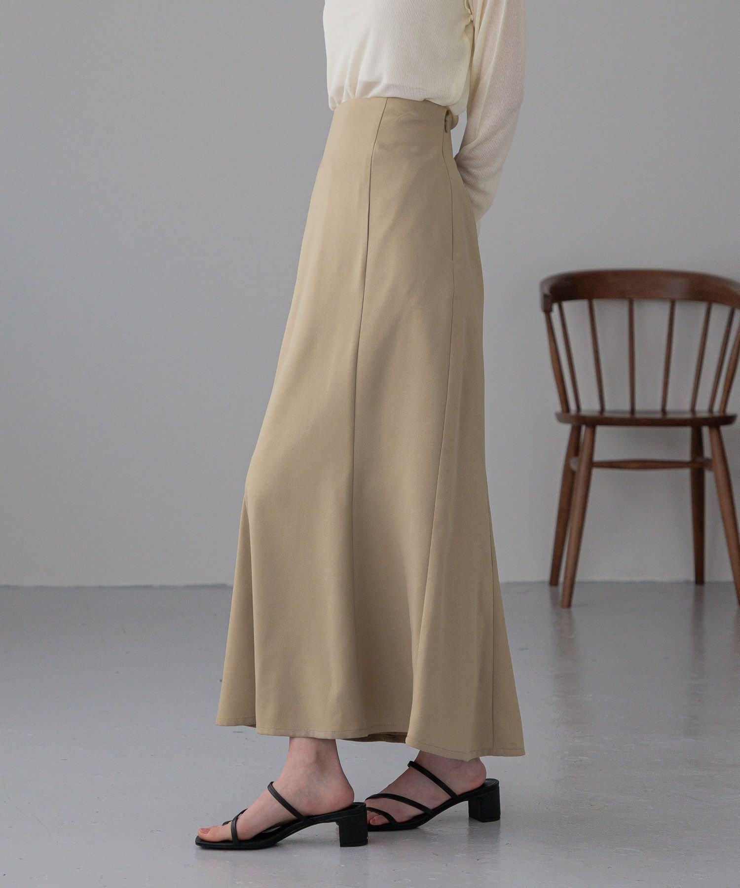 【ローリーズファーム/LOWRYS FARM】のスタイルUPマーメイドスカート インテリア・キッズ・メンズ・レディースファッション・服の通販 founy(ファニー) 　ファッション　Fashion　レディースファッション　WOMEN　スカート　Skirt　おすすめ　Recommend　フィット　Fit　フレア　Flare　マーメイド　Mermaid　切替　Switching　ベージュ52|ID: prp329100004406605 ipo3291000000031667171