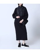 【ラシュッド/LASUD】のフード付きハーフジップワンピース ブラック|ID: prp329100004406816 ipo3291000000031904657