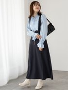 【テチチ/Te chichi】のフロントジップジャンパースカート 人気、トレンドファッション・服の通販 founy(ファニー) ファッション Fashion レディースファッション WOMEN スカート Skirt インナー Inner カットソー Cut And Sew ショルダー Shoulder フレア Flare thumbnail チャコールグレー|ID: prp329100004407068 ipo3291000000031016941