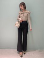 【スナイデル/SNIDEL】の美脚ストレッチパンツ 人気、トレンドファッション・服の通販 founy(ファニー) ファッション Fashion レディースファッション WOMEN パンツ Pants エレガント 上品 Elegant ストレッチ Stretch フィット Fit ポケット Pocket ロング Long 人気 Popularity thumbnail BLK[009]|ID: prp329100004407578 ipo3291000000030929946