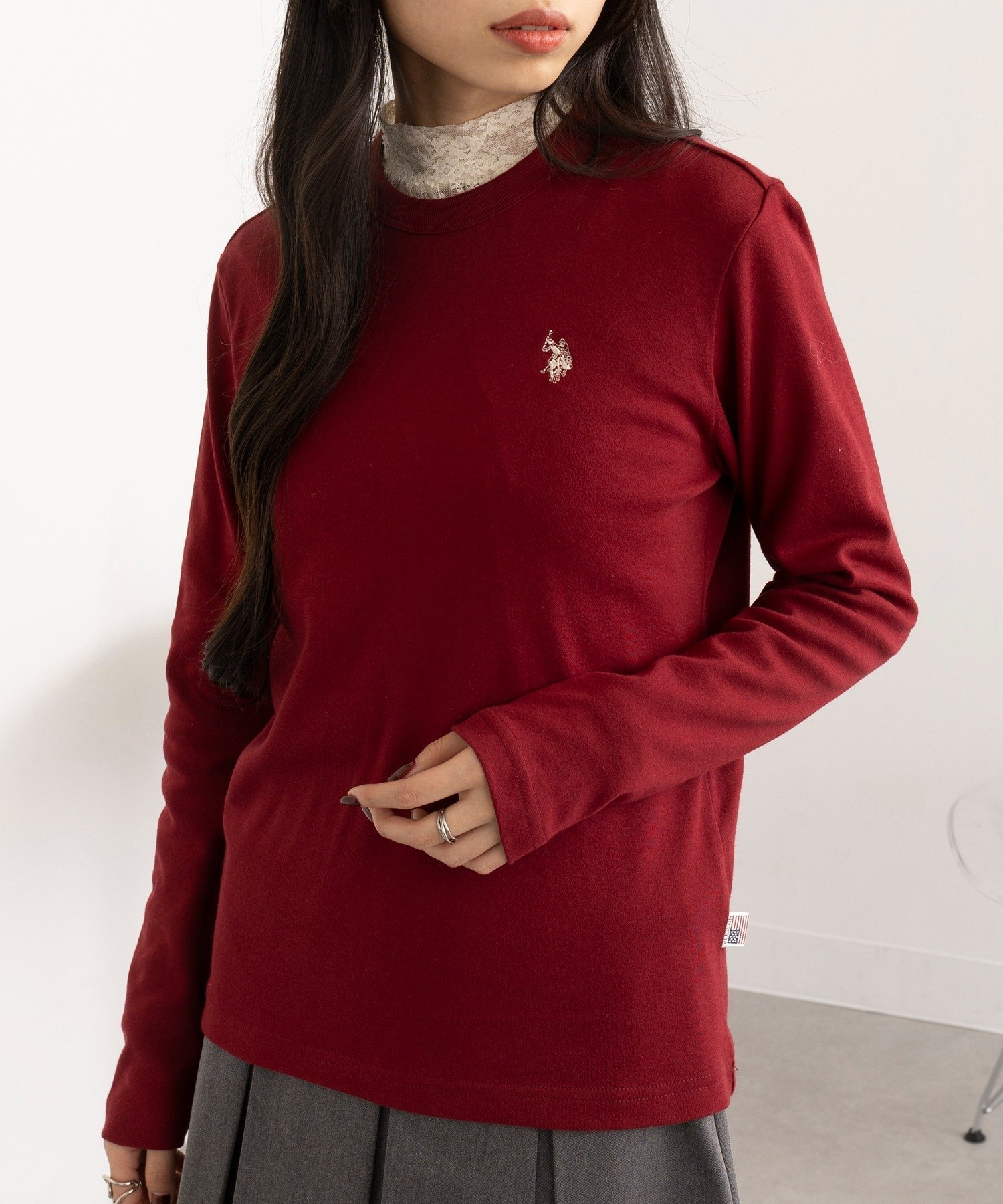 【その他のブランド/Other】のU.S. POLO ASSN./スムース長袖Tシャツ インテリア・キッズ・メンズ・レディースファッション・服の通販 founy(ファニー) 　ファッション　Fashion　レディースファッション　WOMEN　トップス・カットソー　Tops/Tshirt　シャツ/ブラウス　Shirts/Blouses　ロング / Tシャツ　T-Shirts　アクセサリー　Accessories　イタリア　Italy　インナー　Inner　春　Spring　腕時計　Watch　キャップ　Cap　クラシック　Classic　コレクション　Collection　サングラス　Sunglasses　シンプル　Simple　ジャケット　Jacket　セットアップ　Set Up　ダウン　Down　デニム　Denim　ネックレス　Necklace　長袖　Long Sleeve　ハーフ　Half　メンズ　Mens　無地　Plain Color　再入荷　Restock/Back In Stock/Re Arrival　おすすめ　Recommend　エレガント 上品　Elegant　BGD|ID: prp329100004408442 ipo3291000000031628496