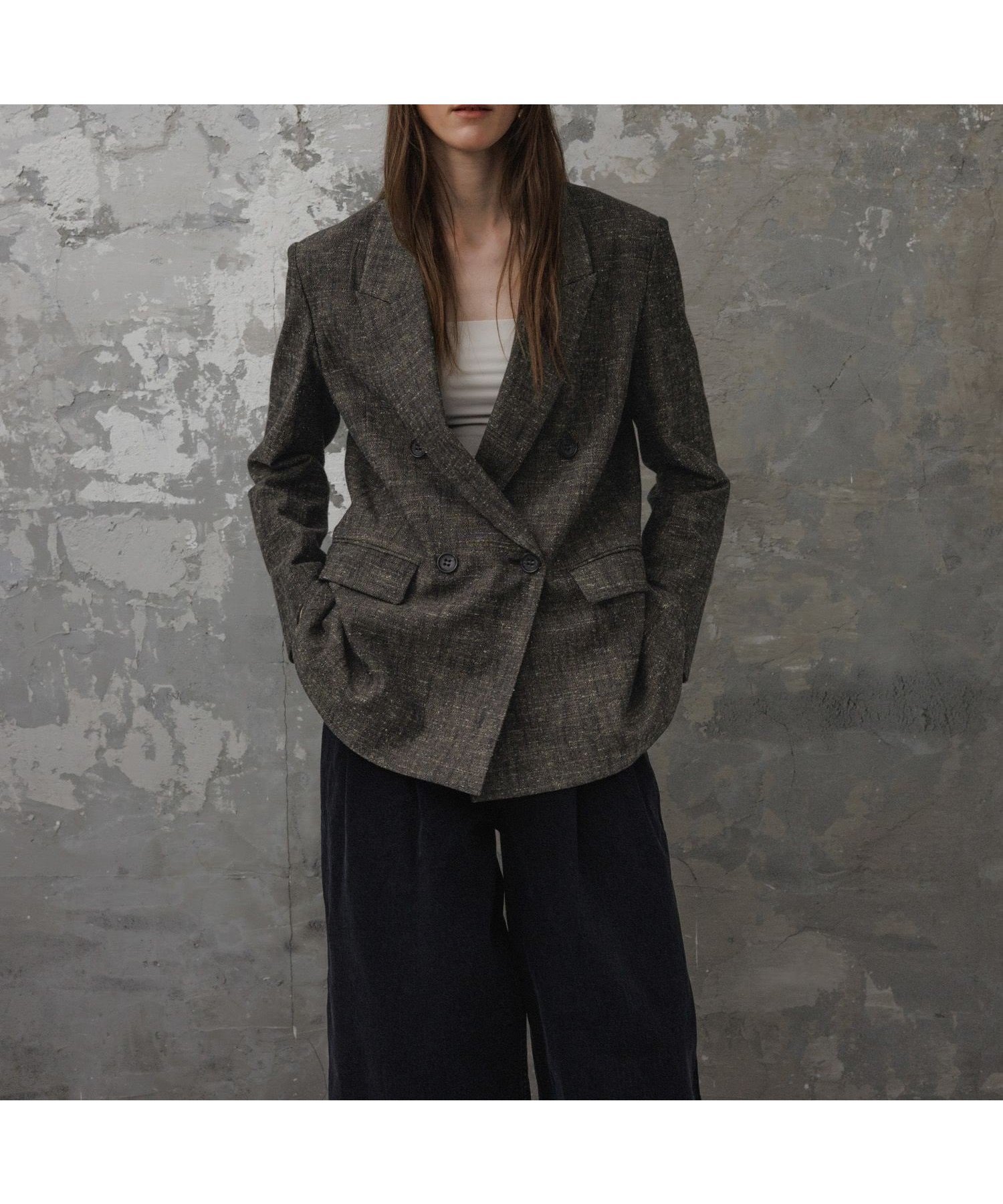 【アダム エ ロペ/ADAM ET ROPE'】の【EMOELLE】シルクネップテーラードジャケット 人気、トレンドファッション・服の通販 founy(ファニー) 　ファッション　Fashion　レディースファッション　WOMEN　アウター　Coat Outerwear　ジャケット　Jackets　テーラードジャケット　Tailored Jackets　 other-1|ID: prp329100004409184 ipo3291000000031991348