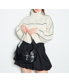 【イング/INGNI】のINGNI/配色パイピングブルゾン 人気、トレンドファッション・服の通販 founy(ファニー) ファッション Fashion レディースファッション WOMEN アウター Coat Outerwear ブルゾン Blouson/Jackets コンパクト Compact ショート Short スポーツ Sports スマホ Smartphone パイピング Piping フレア Flare ブルゾン Blouson ポケット Pocket 羽織 Haori おすすめ Recommend |ID:prp329100004409571