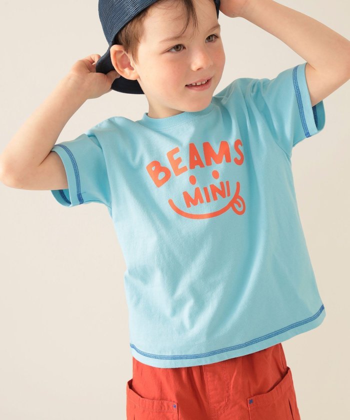 【その他のブランド/Other】のスマイル ロゴ Tシャツ 2025SS(90~130cm) インテリア・キッズ・メンズ・レディースファッション・服の通販 founy(ファニー) https://founy.com/ ファッション Fashion キッズファッション Fashion for Kids 2025年 2025 2025春夏・S/S Spring/Summer 2025 SS25 シンプル Simple, Minimal プリント Print, Printed Pattern ボトム Bottoms, Lower Wear |ID: prp329100004409800 ipo3291000000032727181