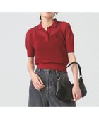 【ビームス ウイメン/BEAMS】の【別注/ニットポロ/ポロシャツ/シアー】FRED PERRY / RIB KNITTED SHIRT 25SS フレッドペリー スポーツミックス BURNT_RED|ID: prp329100004409974 ipo3291000000031943943