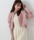 【プロポーション ボディドレッシング/PROPORTION BODY DRESSING】のシアーブルゾン 人気、トレンドファッション・服の通販 founy(ファニー) ファッション Fashion レディースファッション WOMEN アウター Coat Outerwear ブルゾン Blouson/Jackets シアー Sheer ポケット Pocket リボン Ribbon thumbnail ピンク|ID: prp329100004410662 ipo3291000000031720584