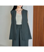 【レプシィム ローリーズファーム/LEPSIM LOWRYS FARM】の《リネンライクドライシリーズ》切り替えベスト 人気、トレンドファッション・服の通販 founy(ファニー) ファッション Fashion レディースファッション Ladies' Fashion Online アウター Coat Outerwear トップス・カットソー Tops/Tshirt ベスト/ジレ Gilets/Vests おすすめ Recommend カットソー Cut And Sew セットアップ Set Up タンク Tank デニム Denim ベスト Vest リネン Linen 半袖 Short Sleeve 長袖 Long Sleeve thumbnail チャコール15|ID: prp329100004411525 ipo3291000000032586568