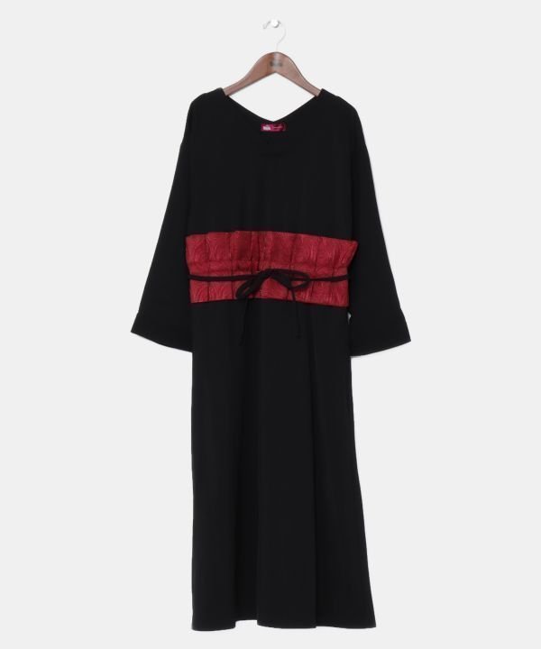 【アミナコレクション/Amina Collection】の【カヤ】流水洒落着ワンピース インテリア・キッズ・メンズ・レディースファッション・服の通販 founy(ファニー) 　ファッション　Fashion　レディースファッション　Fashion for Women　ワンピース　Dresses　フォーマル　Formal, Dressy　エレガント 上品　Elegant　スミクロ|ID: prp329100004411676 ipo3291000000033197466