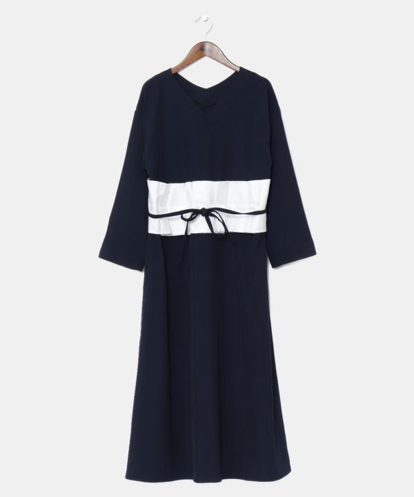 【アミナコレクション/Amina Collection】の【カヤ】流水洒落着ワンピース インテリア・キッズ・メンズ・レディースファッション・服の通販 founy(ファニー) 　ファッション　Fashion　レディースファッション　Fashion for Women　ワンピース　Dresses　フォーマル　Formal, Dressy　エレガント 上品　Elegant　ダークネイビー|ID: prp329100004411676 ipo3291000000033197467