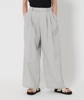 【ビューティ&ユース ユナイテッドアローズ/BEAUTY&YOUTH / UNITED ARROWS】のコットンナイロン ワイドタックパンツ -ウォッシャブル- 人気、トレンドファッション・服の通販 founy(ファニー) ファッション Fashion レディースファッション WOMEN パンツ Pants ウォッシャブル Washable 春 Spring カットソー Cut And Sew シンプル Simple タイプライター Typewriter 定番 Standard 人気 Popularity フロント Front S/S・春夏 Ss・Spring/Summer おすすめ Recommend 夏 Summer |ID:prp329100004412324