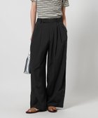 【ビューティ&ユース ユナイテッドアローズ/BEAUTY&YOUTH / UNITED ARROWS】のコットンナイロン ワイドタックパンツ -ウォッシャブル- DK.GRAY|ID: prp329100004412324 ipo3291000000032628600