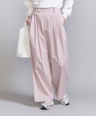 【ビューティ&ユース ユナイテッドアローズ/BEAUTY&YOUTH / UNITED ARROWS】のコットンナイロン ワイドタックパンツ -ウォッシャブル- LT.PINK|ID: prp329100004412324 ipo3291000000032628604