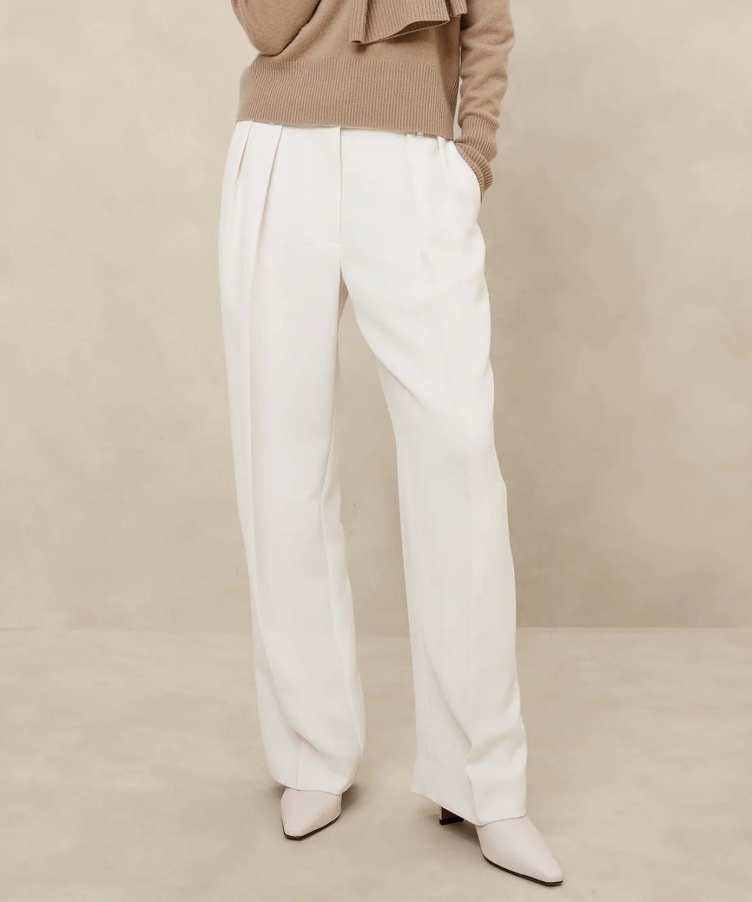 【バナナリパブリック ファクトリーストア/BANANA REPUBLIC FACTORY STORE】のBANANA REPUBLIC FACTORY STORE リラックスパンツ インテリア・キッズ・メンズ・レディースファッション・服の通販 founy(ファニー) 　ファッション　Fashion　レディースファッション　WOMEN　パンツ　Pants　スタイリッシュ　Stylish　プリント　Print　リラックス　Relax　ロング　Long　ワイド　Wide　TRANSITION_CREAM|ID: prp329100004412439 ipo3291000000031994221