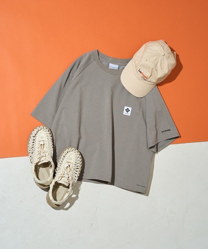 【フリークスストア/FREAK'S STORE】のW IMPERIAL PARK SS TEE(UVカット・吸水・速乾)【限定展開】 25SS インテリア・キッズ・メンズ・レディースファッション・服の通販 founy(ファニー) 　ファッション　Fashion　レディースファッション　WOMEN　2025年　2025　2025春夏・S/S　Ss,Spring/Summer,2025　アウトドア　Outdoor　ショート　Short　スペシャル　Special　トレンド　Trend　別注　Special Order　吸水　Water Absorption　夏　Summer　S/S・春夏　Ss・Spring/Summer　ベージュ|ID: prp329100004413466 ipo3291000000032260585