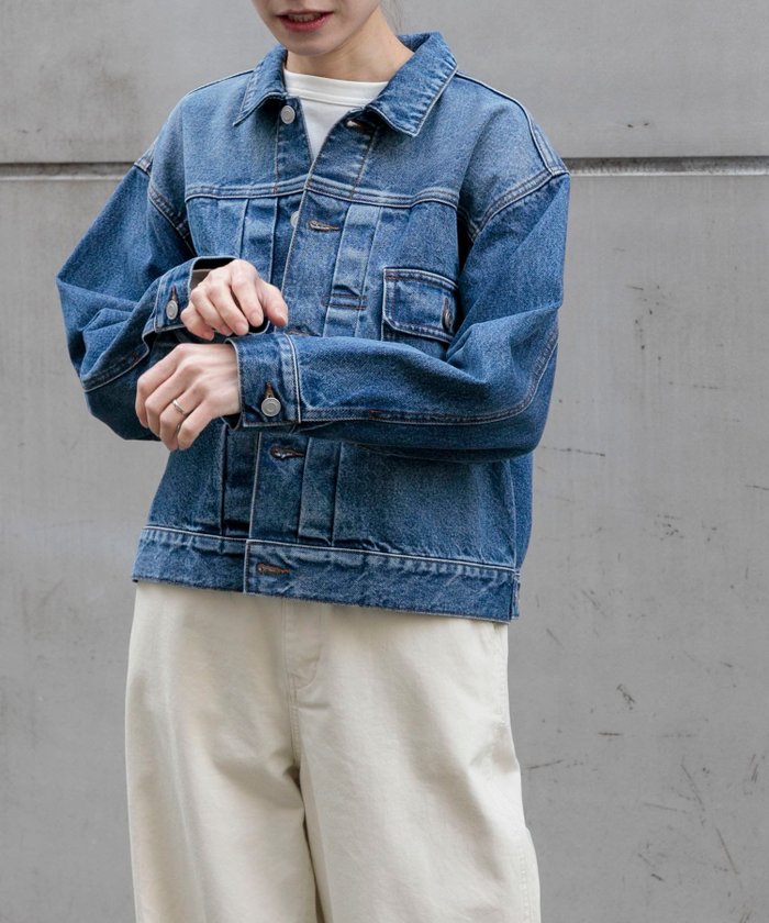 【アーバンリサーチ ドアーズ/URBAN RESEARCH DOORS】のFORK SPOON JFデニムジャケット インテリア・キッズ・メンズ・レディースファッション・服の通販 founy(ファニー) https://founy.com/ ファッション Fashion レディースファッション WOMEN アウター Coat Outerwear ジャケット Jackets デニムジャケット Denim Jackets 2025年 2025 2025春夏・S/S Ss,Spring/Summer,2025 コンパクト Compact ジャケット Jacket スタンダード Standard デニム Denim ベーシック Basic ワイド Wide 夏 Summer 定番 Standard S/S・春夏 Ss・Spring/Summer |ID: prp329100004413510 ipo3291000000031991696