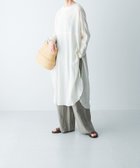 【かぐれ/kagure / URBAN RESEARCH】のガーゼロングチュニック IVORY|ID: prp329100004413747 ipo3291000000032734739