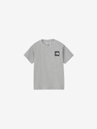 【ザ ノース フェイス/THE NORTH FACE / KIDS】のショートスリーブスモールスクエアロゴティー(キッズ) ミックスグレー|ID: prp329100004414351 ipo3291000000031885517