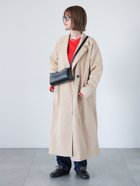 【テチチ/Te chichi】の【撥水/防花粉】ツイルロングコート《2025spring catalog item》 人気、トレンドファッション・服の通販 founy(ファニー) 雑誌掲載アイテム Magazine Items ファッション雑誌 Fashion Magazines スプリング SPRiNG ファッション Fashion レディースファッション WOMEN アウター Coat Outerwear コート Coats 2025年 2025 2025春夏・S/S Ss,Spring/Summer,2025 スマート Smart ロング Long 定番 Standard 雑誌 Magazine thumbnail ベージュ|ID: prp329100004415139 ipo3291000000031028157