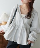 【ディスコート/Discoat】の【WEB限定】バルーンペプラムマンパ グレー|ID: prp329100004415744 ipo3291000000031762776