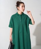 【フリークスストア/FREAK'S STORE】の襟付き ポロ 半袖 ワンピース【限定展開】 25SS グリーン|ID:prp329100004415907