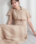 【ナチュラルクチュール/natural couture】の【WEB限定】涼しげスキッパー衿お上品ワンピース(Lサイズ) 人気、トレンドファッション・服の通販 founy(ファニー) ファッション Fashion レディースファッション WOMEN ワンピース Dress カーディガン Cardigan シアー Sheer スキッパー Skipper ストラップサンダル Strap Sandals トレンド Trend ミュール Mule エレガント 上品 Elegant 2025年 2025 2025春夏・S/S Ss,Spring/Summer,2025 thumbnail ベージュ|ID: prp329100004415997 ipo3291000000031843424