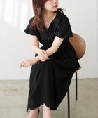 【ナチュラルクチュール/natural couture】の【WEB限定】涼しげスキッパー衿お上品ワンピース(Lサイズ) 人気、トレンドファッション・服の通販 founy(ファニー) ファッション Fashion レディースファッション WOMEN ワンピース Dress カーディガン Cardigan シアー Sheer スキッパー Skipper ストラップサンダル Strap Sandals トレンド Trend ミュール Mule エレガント 上品 Elegant 2025年 2025 2025春夏・S/S Ss,Spring/Summer,2025 thumbnail ブラック|ID: prp329100004415997 ipo3291000000031843425