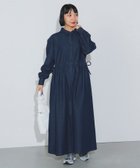 【ビームス ハート/BEAMS HEART】のデニム ドロスト シャツワンピース 人気、トレンドファッション・服の通販 founy(ファニー) ファッション Fashion レディースファッション WOMEN ワンピース Dress シャツワンピース Shirt Dresses デニム Denim トレンド Trend ポケット Pocket リラックス Relax ロング Long thumbnail INDIGO|ID: prp329100004416198 ipo3291000000030954361