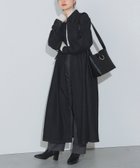 【ビームス ハート/BEAMS HEART】のデニム ドロスト シャツワンピース 人気、トレンドファッション・服の通販 founy(ファニー) ファッション Fashion レディースファッション WOMEN ワンピース Dress シャツワンピース Shirt Dresses デニム Denim トレンド Trend ポケット Pocket リラックス Relax ロング Long thumbnail BLACK|ID: prp329100004416198 ipo3291000000030954362