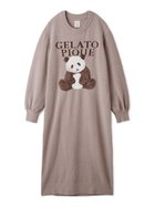 【ジェラート ピケ/gelato pique】のパンダジャガードワンピース 人気、トレンドファッション・服の通販 founy(ファニー) ファッション Fashion レディースファッション WOMEN ワンピース Dress おすすめ Recommend ソックス Socks ブランケット Blanket 春 Spring thumbnail BRW[058]|ID: prp329100004416566 ipo3291000000030933469