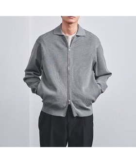 【ユナイテッドアローズ/UNITED ARROWS / MEN】のアゼ ジップアップ ポロカーディガン 人気、トレンドファッション・服の通販 founy(ファニー) ファッション Fashion メンズファッション MEN インナー Inner カーディガン Cardigan ジップアップ Zip Up フロント Front ポケット Pocket ロング Long エレガント 上品 Elegant 畦 Ridge |ID:prp329100004417046