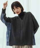 【バブ ブージュルード/Bab Bou Jeloud】のデニムコンビVZIPブルゾン 人気、トレンドファッション・服の通販 founy(ファニー) ファッション Fashion レディースファッション WOMEN アウター Coat Outerwear ブルゾン Blouson/Jackets アクリル Acrylic コンパクト Compact コンビ Combination シンプル Simple スタイリッシュ Stylish スマート Smart デニム Denim バランス Balance ブルゾン Blouson ポケット Pocket ミックス Mix エレガント 上品 Elegant 再入荷 Restock/Back In Stock/Re Arrival 春 Spring 秋 Autumn/Fall thumbnail CCL|ID: prp329100004417558 ipo3291000000031015060