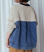 【バブ ブージュルード/Bab Bou Jeloud】のデニムコンビVZIPブルゾン 人気、トレンドファッション・服の通販 founy(ファニー) ファッション Fashion レディースファッション WOMEN アウター Coat Outerwear ブルゾン Blouson/Jackets アクリル Acrylic コンパクト Compact コンビ Combination シンプル Simple スタイリッシュ Stylish スマート Smart デニム Denim バランス Balance ブルゾン Blouson ポケット Pocket ミックス Mix エレガント 上品 Elegant 再入荷 Restock/Back In Stock/Re Arrival 春 Spring 秋 Autumn/Fall thumbnail BEIGE|ID: prp329100004417558 ipo3291000000031015063