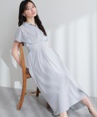 【ナチュラルクチュール/natural couture】の涼しげスキッパー衿お上品ワンピース ブラック系その他|ID: prp329100004417682 ipo3291000000031673907