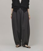 【カレンソロジー/Curensology】のコットンリネンストライプドロストパンツ グレー15|ID: prp329100004417908 ipo3291000000031992423