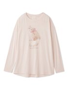 【ジェラート ピケ/gelato pique】の【ONLINE限定カラーあり】CATワンポイントロンT 人気、トレンドファッション・服の通販 founy(ファニー) ファッション Fashion レディースファッション WOMEN トップス・カットソー Tops/Tshirt ロング / Tシャツ T-Shirts とろみ Thickness なめらか Smooth カットソー Cut And Sew プリント Print ベーシック Basic ラベンダー Lavender リボン Ribbon リラックス Relax ロング Long ワンポイント One Point 猫 Cat thumbnail PNK[066]|ID: prp329100004417954 ipo3291000000030845048