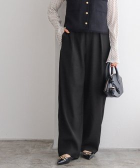 【ピエロ/Pierrot】 タックカーブパンツ人気、トレンドファッション・服の通販 founy(ファニー) ファッション Fashion レディースファッション WOMEN パンツ Pants |ID:prp329100004418070