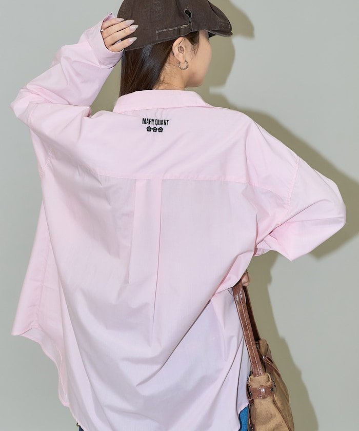 【フリークスストア/FREAK'S STORE】のロゴ刺繍ビッグシャツ 限定展開 24SS 24AW インテリア・キッズ・メンズ・レディースファッション・服の通販 founy(ファニー) 　ファッション　Fashion　レディースファッション　WOMEN　トップス・カットソー　Tops/Tshirt　シャツ/ブラウス　Shirts/Blouses　カーゴパンツ　Cargo Pants　シンプル　Simple　スペシャル　Special　スラックス　Slacks　ダメージ　Damage　デニム　Denim　ハーフ　Half　ビッグ　Big　フラワー　Flower　ポケット　Pocket　ミニスカート　Mini Skirt　メンズ　Mens　モチーフ　Motif　リアル　Real　S/S・春夏　Ss・Spring/Summer　おすすめ　Recommend　夏　Summer　2024年　2024　2024春夏・S/S　Ss,Spring/Summer,2024　2024-2025秋冬・A/W　Aw/Autumn/Winter/Fw/Fall/2024-2025　ピンク|ID: prp329100004418154 ipo3291000000032394535
