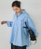 【フリークスストア/FREAK'S STORE】のロゴ刺繍ビッグシャツ 限定展開 24SS 24AW 人気、トレンドファッション・服の通販 founy(ファニー) ファッション Fashion レディースファッション WOMEN トップス・カットソー Tops/Tshirt シャツ/ブラウス Shirts/Blouses カーゴパンツ Cargo Pants シンプル Simple スペシャル Special スラックス Slacks ダメージ Damage デニム Denim ハーフ Half ビッグ Big フラワー Flower ポケット Pocket ミニスカート Mini Skirt メンズ Mens モチーフ Motif リアル Real S/S・春夏 Ss・Spring/Summer おすすめ Recommend 夏 Summer 2024年 2024 2024春夏・S/S Ss,Spring/Summer,2024 2024-2025秋冬・A/W Aw/Autumn/Winter/Fw/Fall/2024-2025 thumbnail サックスブルー|ID: prp329100004418154 ipo3291000000032394539