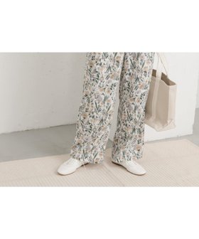【アーバンリサーチ ドアーズ/URBAN RESEARCH DOORS】の『イージーケア』フラワープリントイージーパンツ 人気、トレンドファッション・服の通販 founy(ファニー) ファッション Fashion レディースファッション WOMEN パンツ Pants 2025年 2025 2025春夏・S/S Ss,Spring/Summer,2025 ストレート Straight ロング Long エレガント 上品 Elegant 夏 Summer S/S・春夏 Ss・Spring/Summer |ID:prp329100004418195