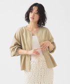 【ビーミングライフストアバイビームス/B:MING LIFE STORE by BEAMS】の【+20%ポイントバック!】ウエスト ギャザー ノーカラー ブルゾン(S~M) 25SS 春アウター 軽量 ライトアウター 人気、トレンドファッション・服の通販 founy(ファニー) ファッション Fashion レディースファッション WOMEN アウター Coat Outerwear ブルゾン Blouson/Jackets 2025年 2025 2025春夏・S/S Ss,Spring/Summer,2025 ギャザー Gather フィット Fit ブルゾン Blouson ペプラム Peplum エレガント 上品 Elegant 春 Spring 軽量 Lightweight thumbnail BEIGE|ID: prp329100004419444 ipo3291000000030961971