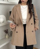 【ディスコート/Discoat】の【ユニセックス】テックリネンビッグシャツジャケット《WEB限定カラーあり》 ベージュ|ID: prp329100004419569 ipo3291000000031958664